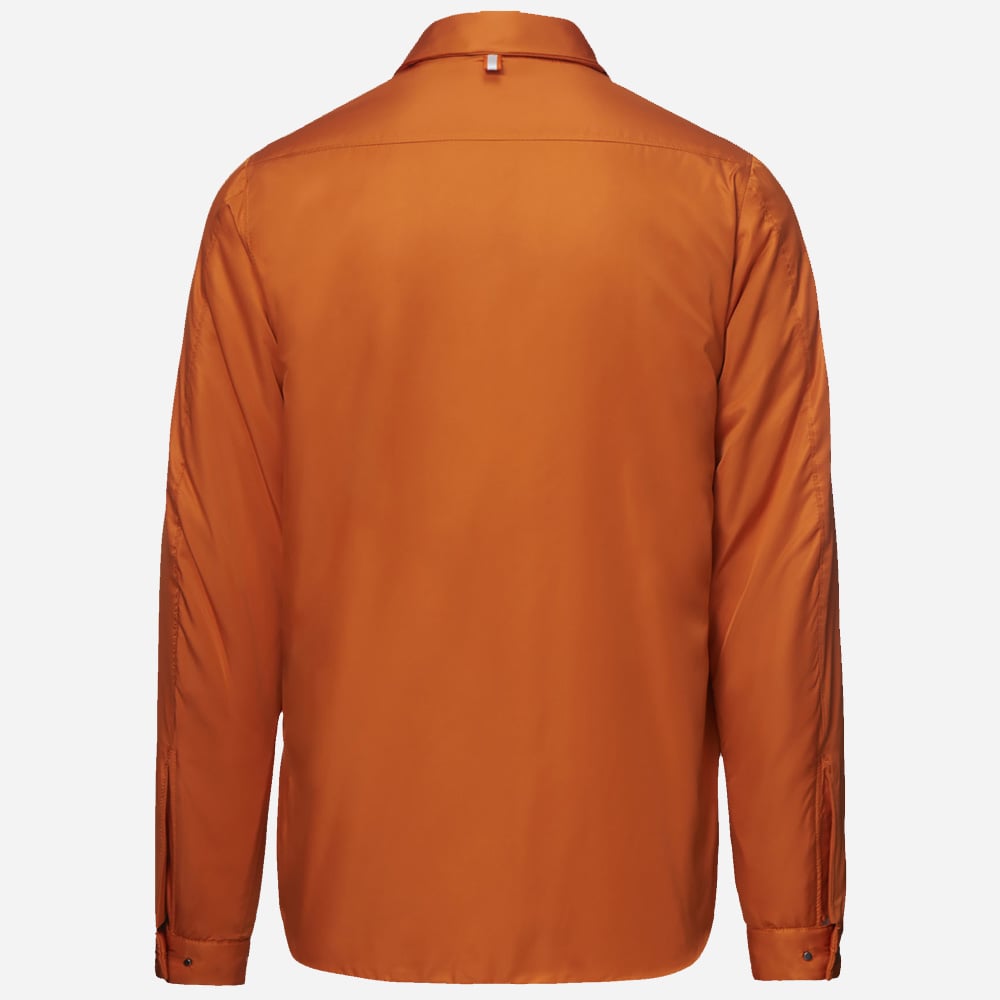 Soho Zip Shirt Deep Orange