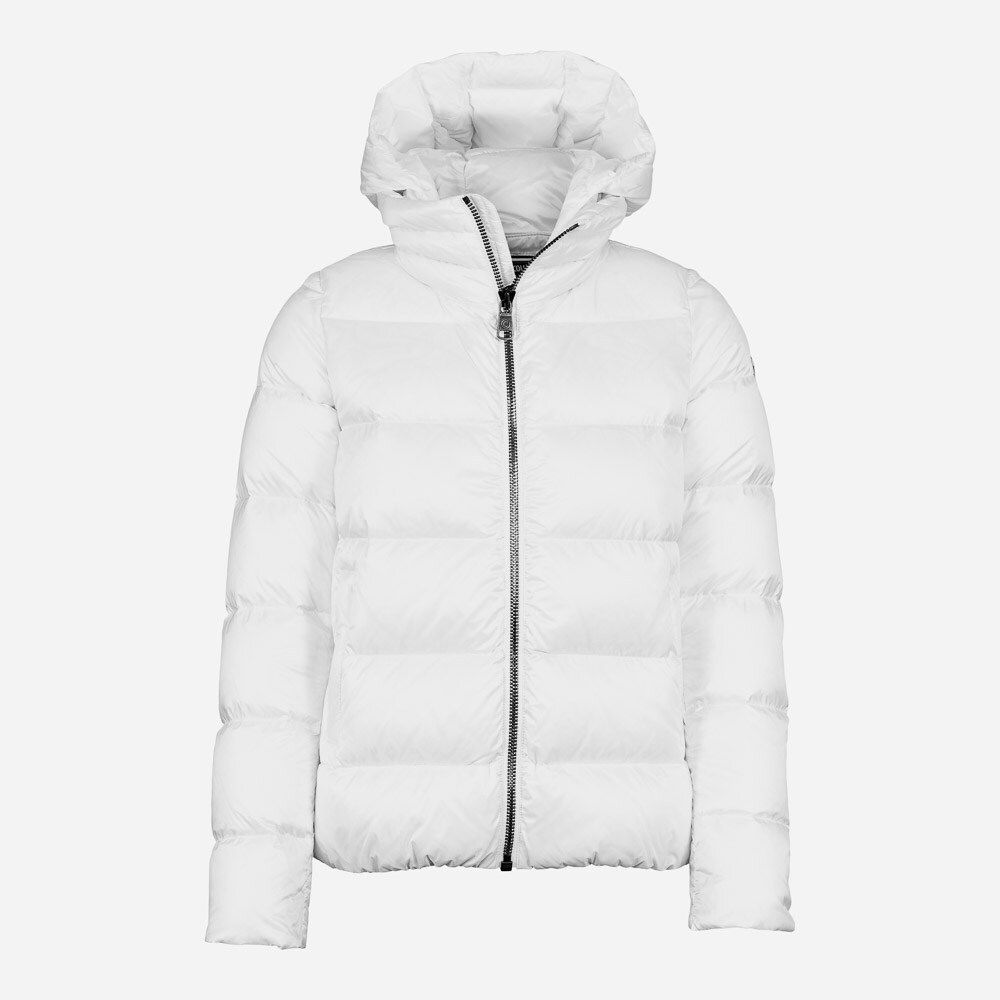 Giacche Piuma Hooide 01 White