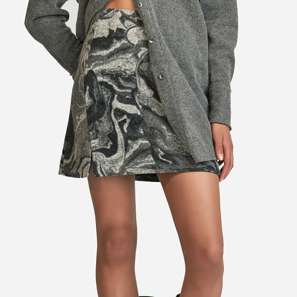Bella Skirt Grey