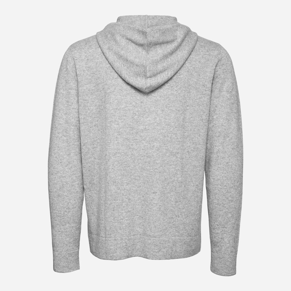 Hoodie Man Medium Grey