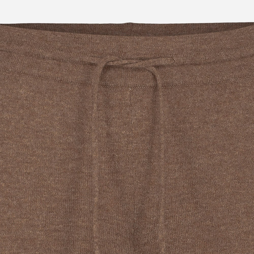 Pant Wool Woman Brown