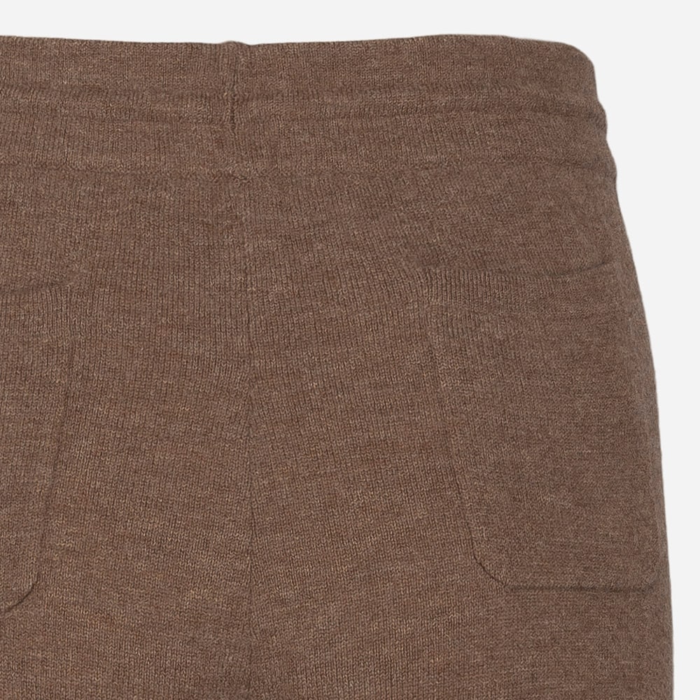 Pant Wool Woman Brown