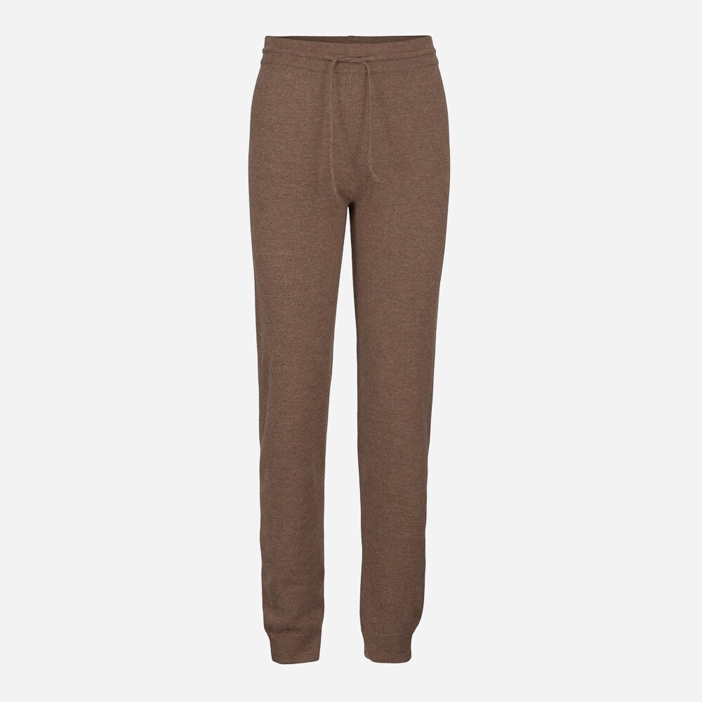 Pant Wool Woman Brown