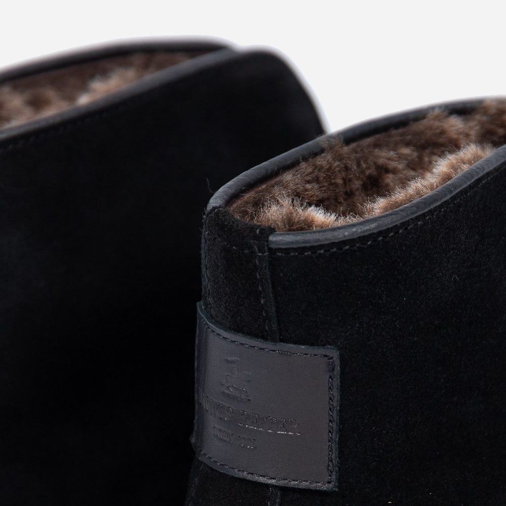 Apres Ski Black Suede