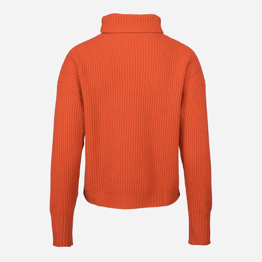 High Neck Rib 384 Orange