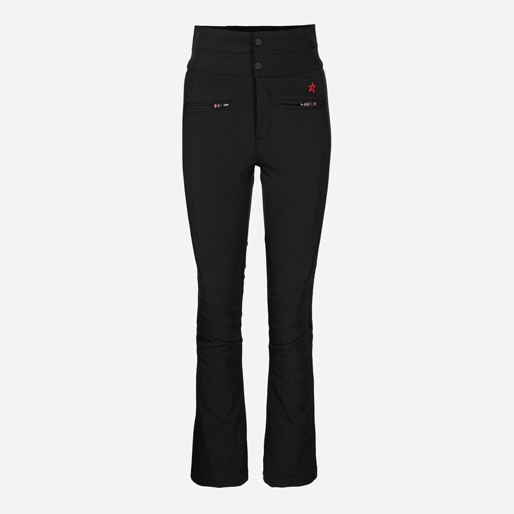 Aurora High Waist Flare Pant Black