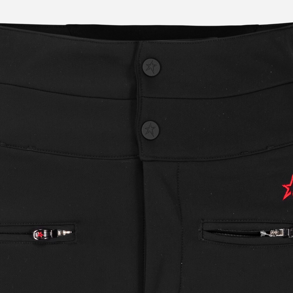 Aurora High Waist Flare Pant Black