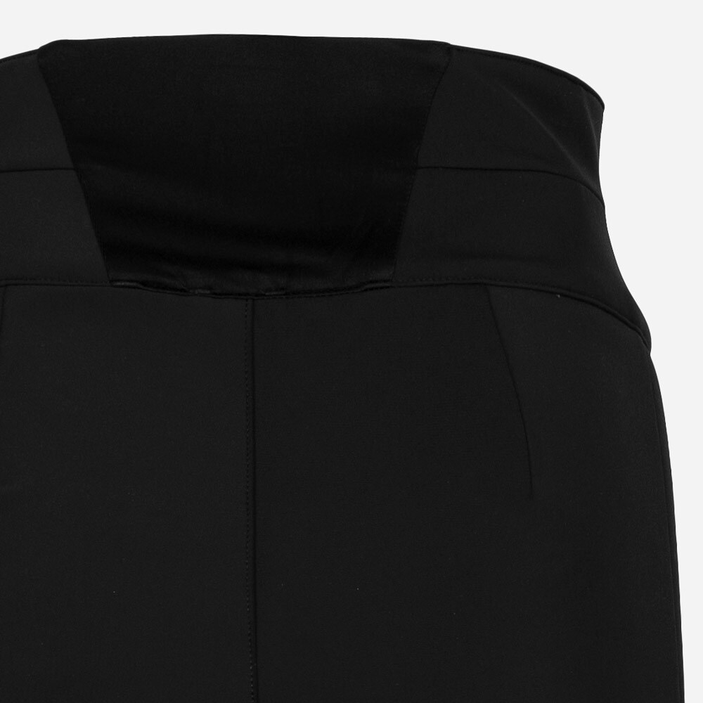 Aurora High Waist Flare Pant Black