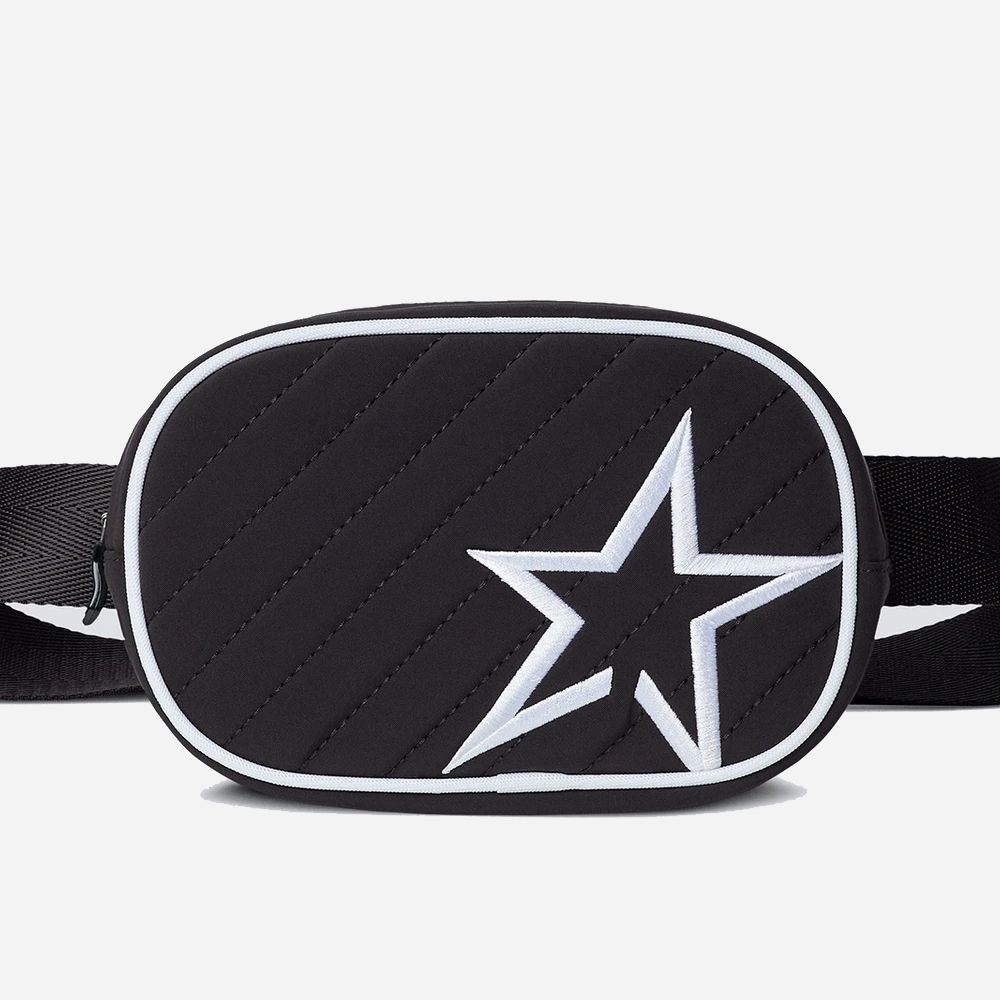 Star Belt Bag - Black