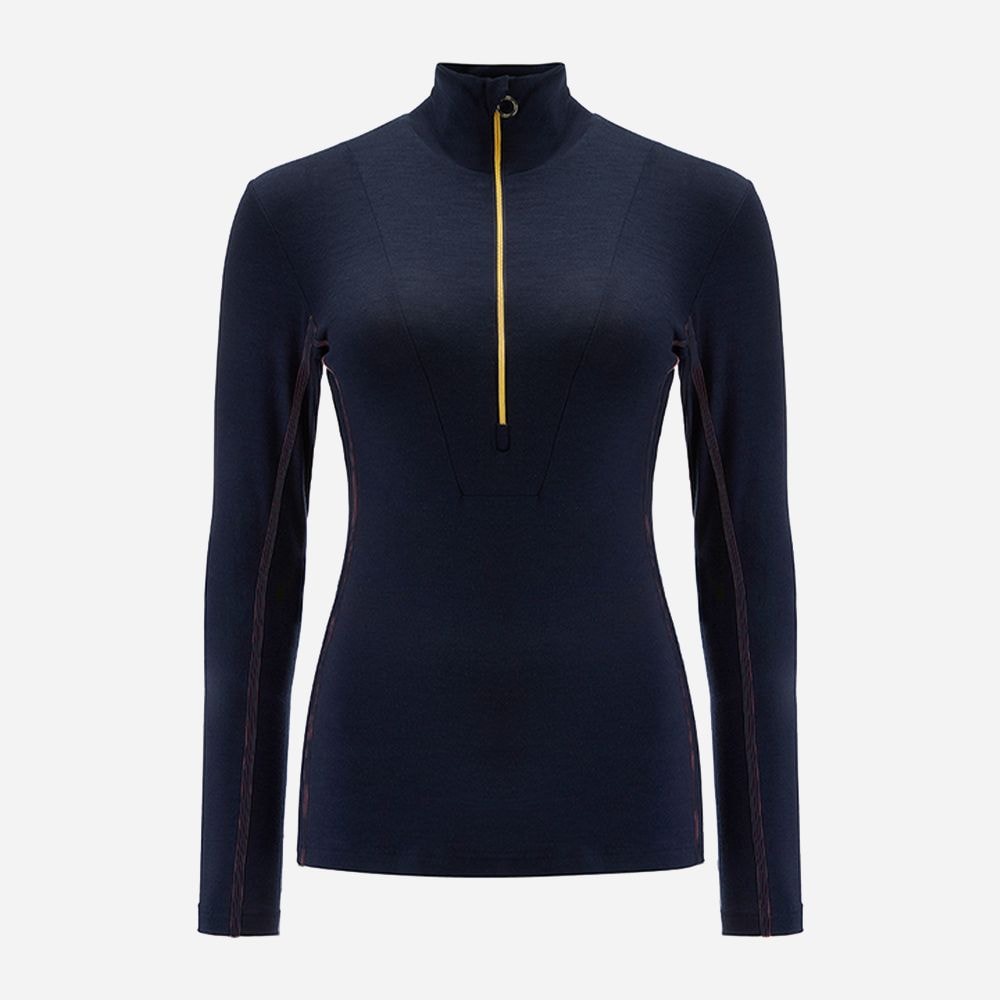 Snø Zip Up Woman Navy Blue