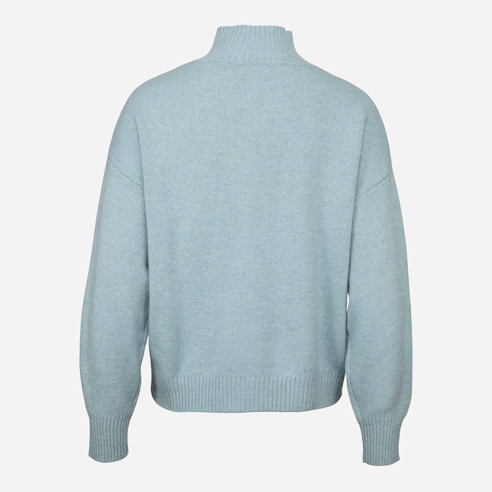 Tara Turtleneck Pullover Ocean Blue