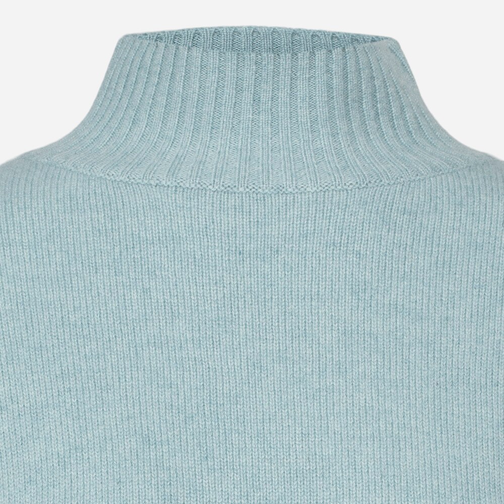 Tara Turtleneck Pullover Ocean Blue