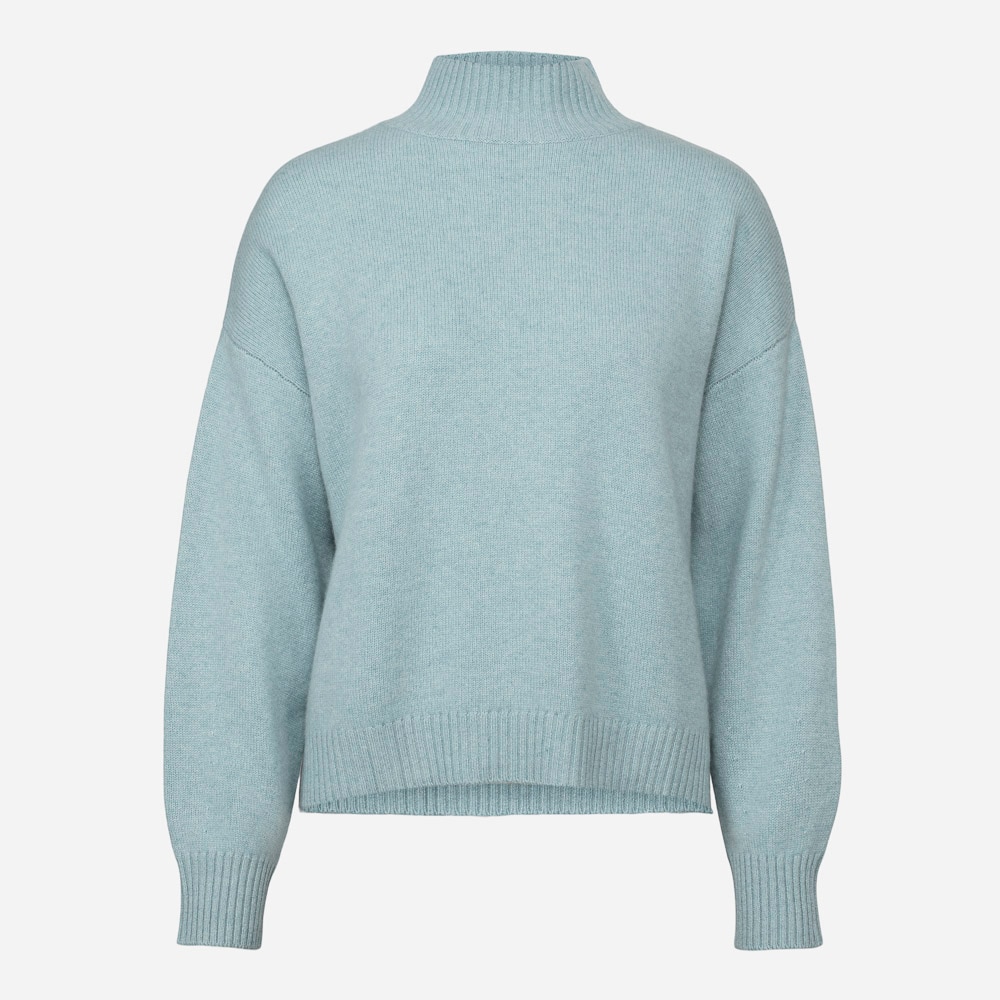 Tara Turtleneck Pullover Ocean Blue