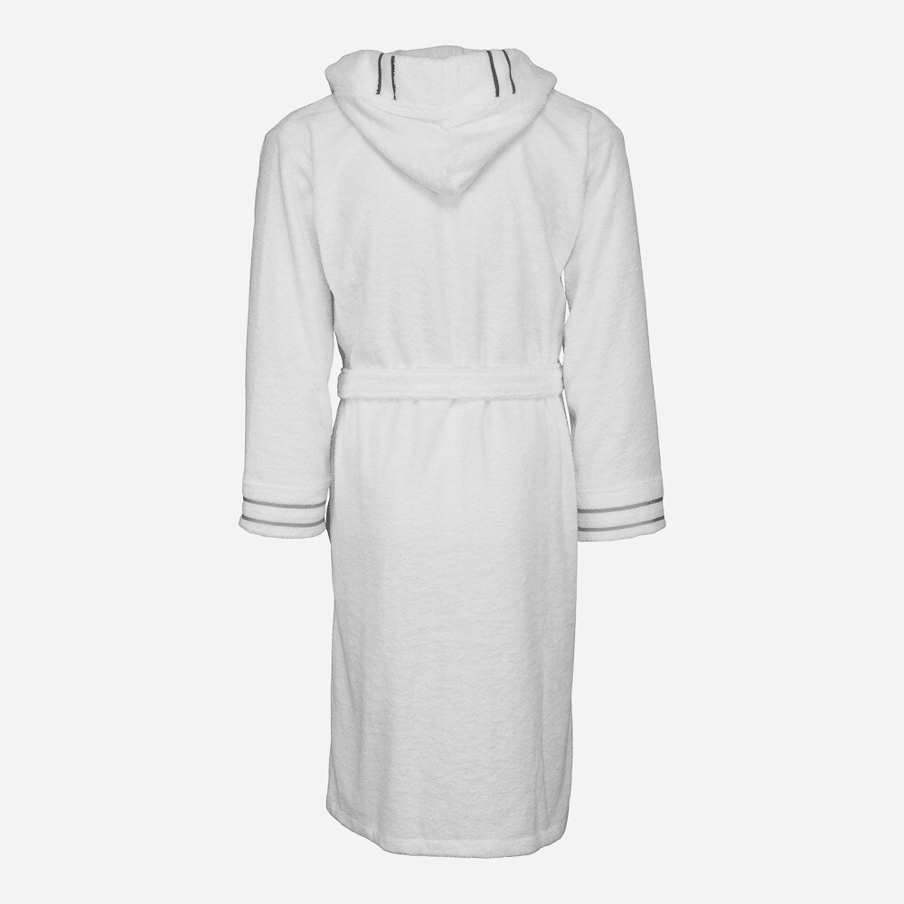 Terry Robe Hood White