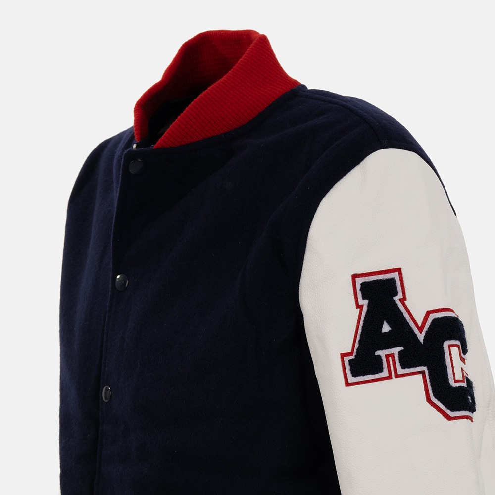 Varsity Jkt Basic Navy/Wht/Red