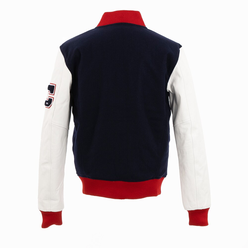 Varsity Jkt Basic Navy/Wht/Red