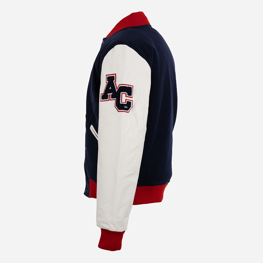 Varsity Jkt Basic Navy/Wht/Red