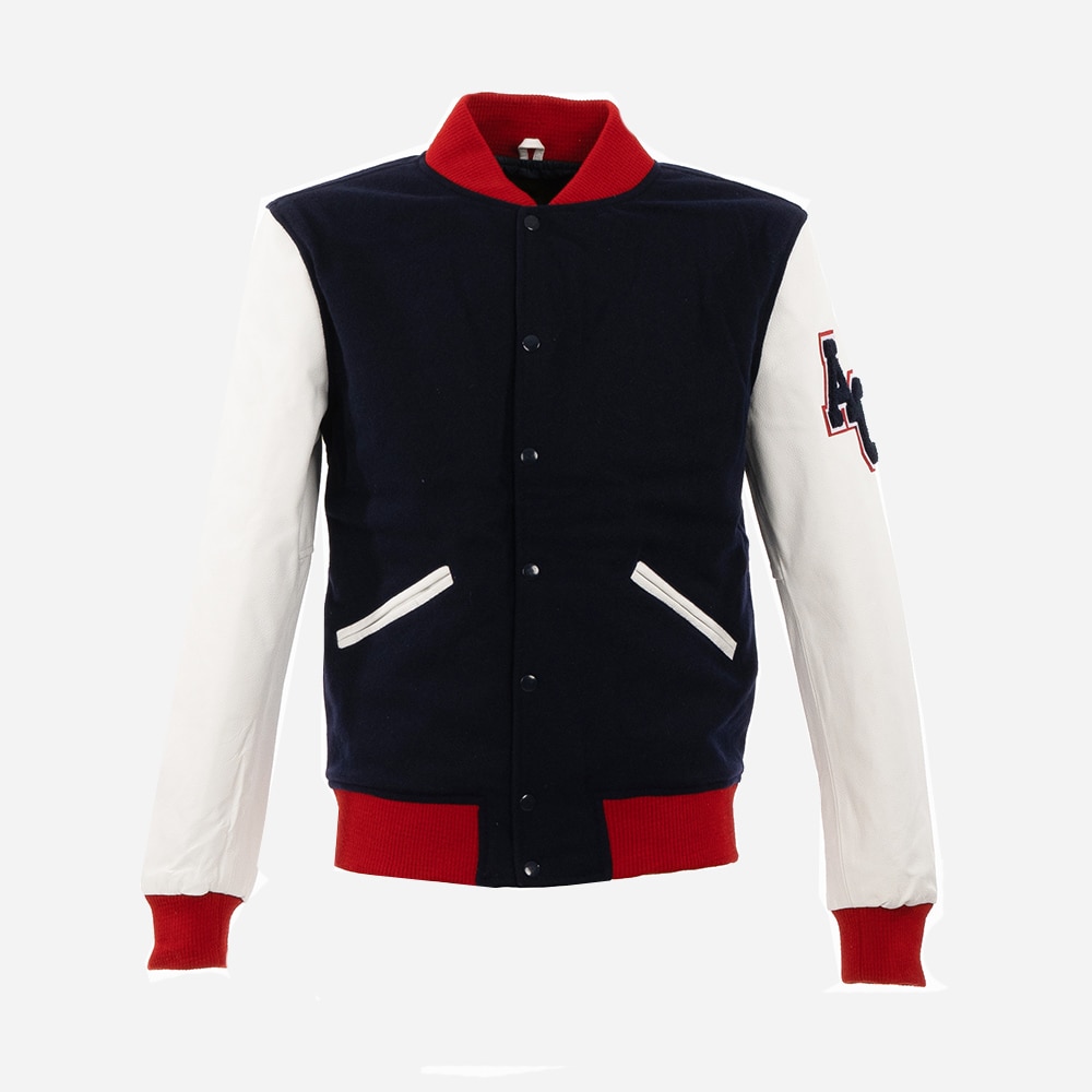 Varsity Jkt Basic Navy/Wht/Red