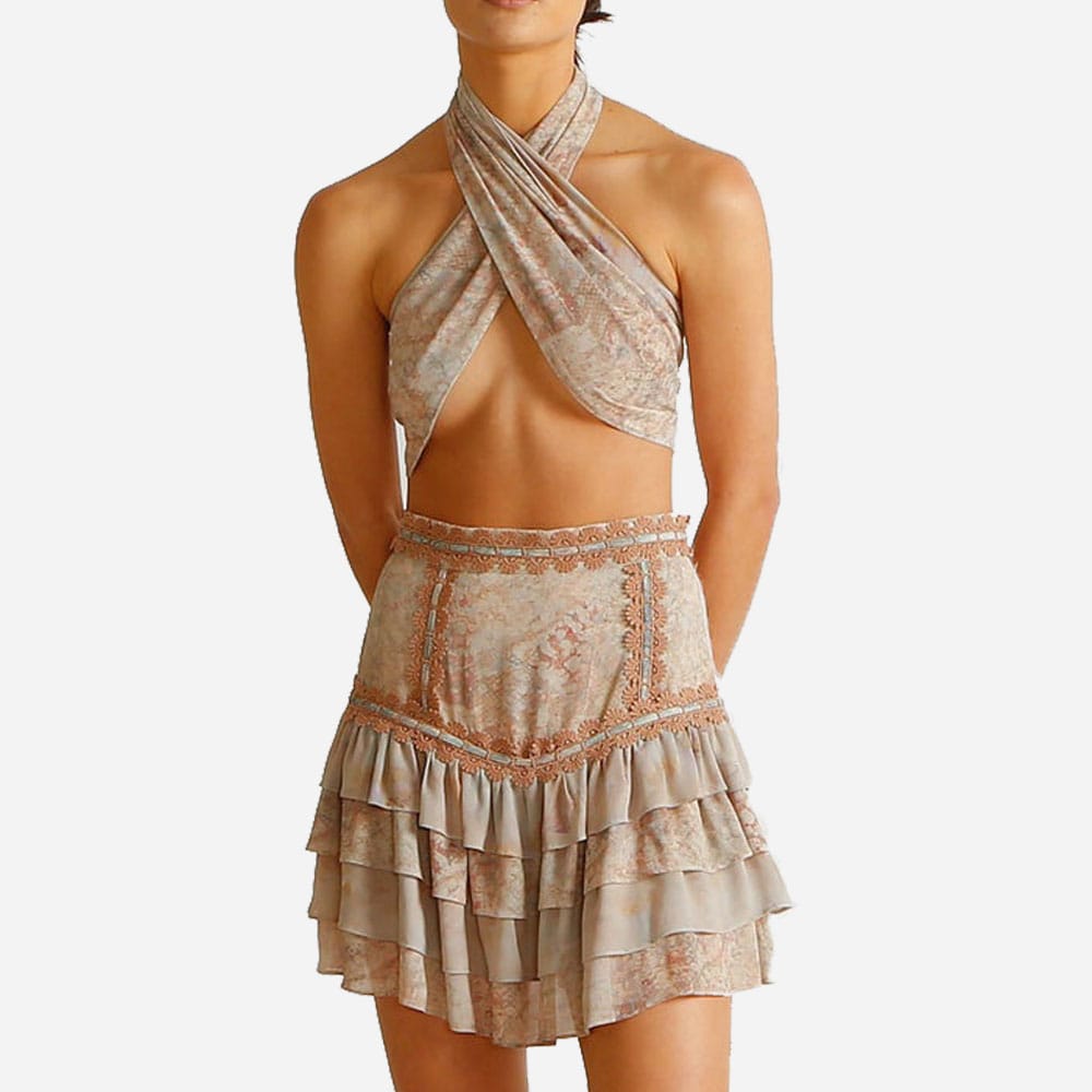 Azelea Skirt Set Mozaic