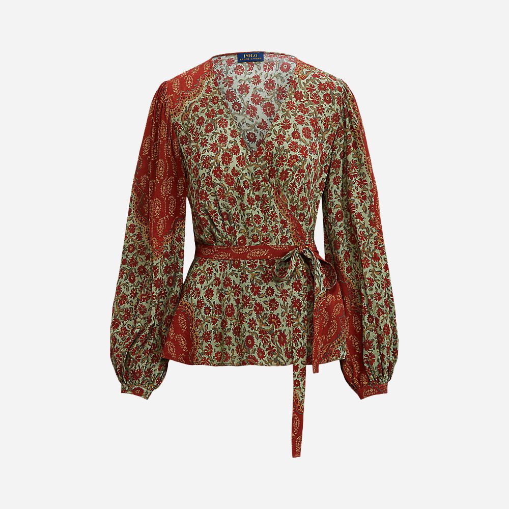 Ls Kton Tp-Long Sleeve-Blouse 1173 Flflr