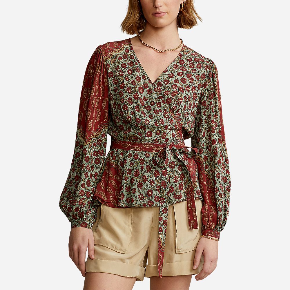 Ls Kton Tp-Long Sleeve-Blouse 1173 Flflr
