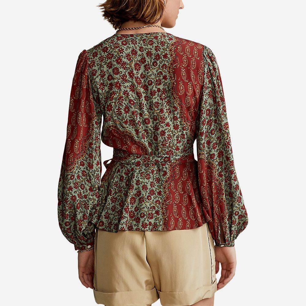 Ls Kton Tp-Long Sleeve-Blouse 1173 Flflr