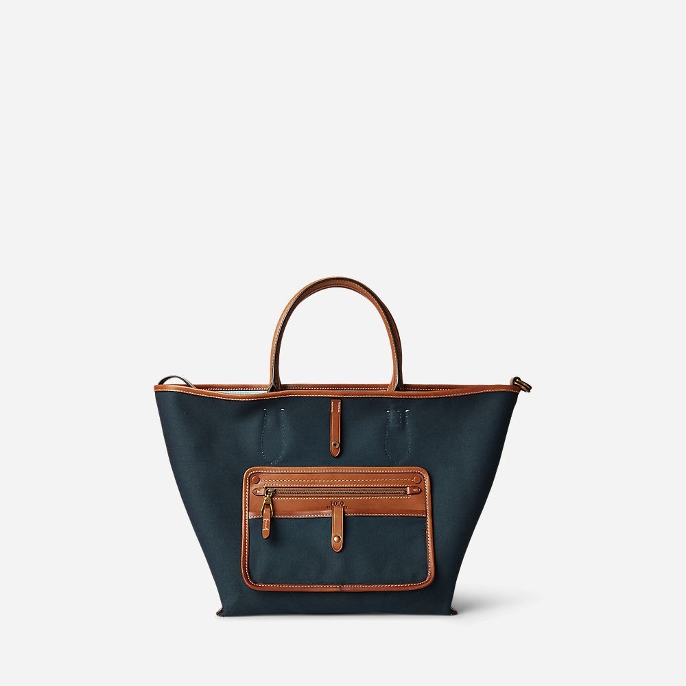 Md Open Tote-Tote-Medium Crlna Bl/T