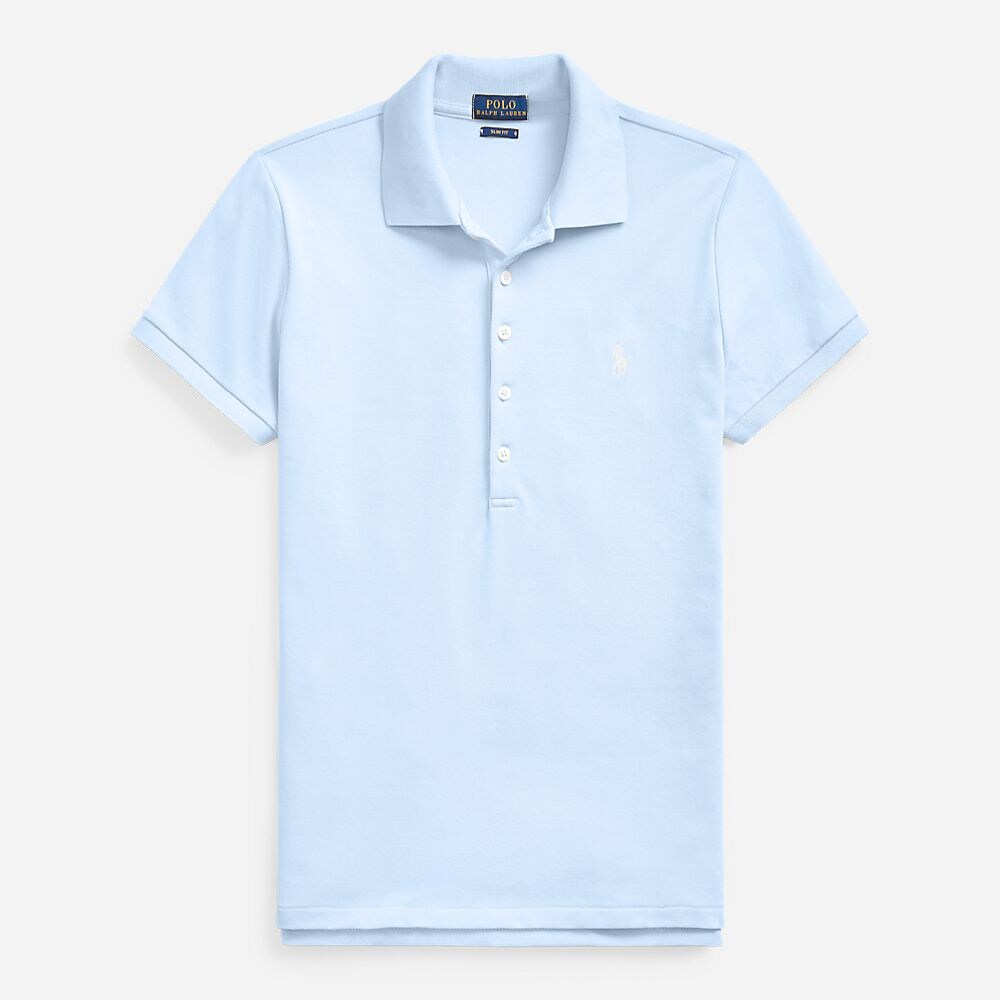Julie Polo-Slim-Short Sleeve-Polo Shirt Elite Blue/C1750