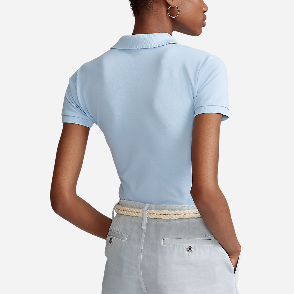 Julie Polo-Slim-Short Sleeve-Polo Shirt Elite Blue/C1750