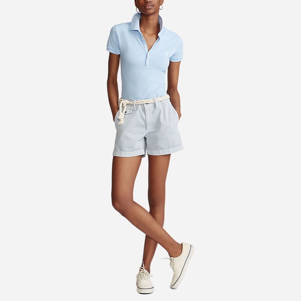 Julie Polo-Slim-Short Sleeve-Polo Shirt Elite Blue/C1750