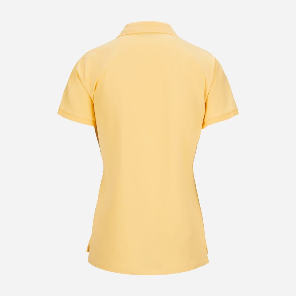 Julie Polo-Slim-Short Sleeve-Polo Shirt Yellow