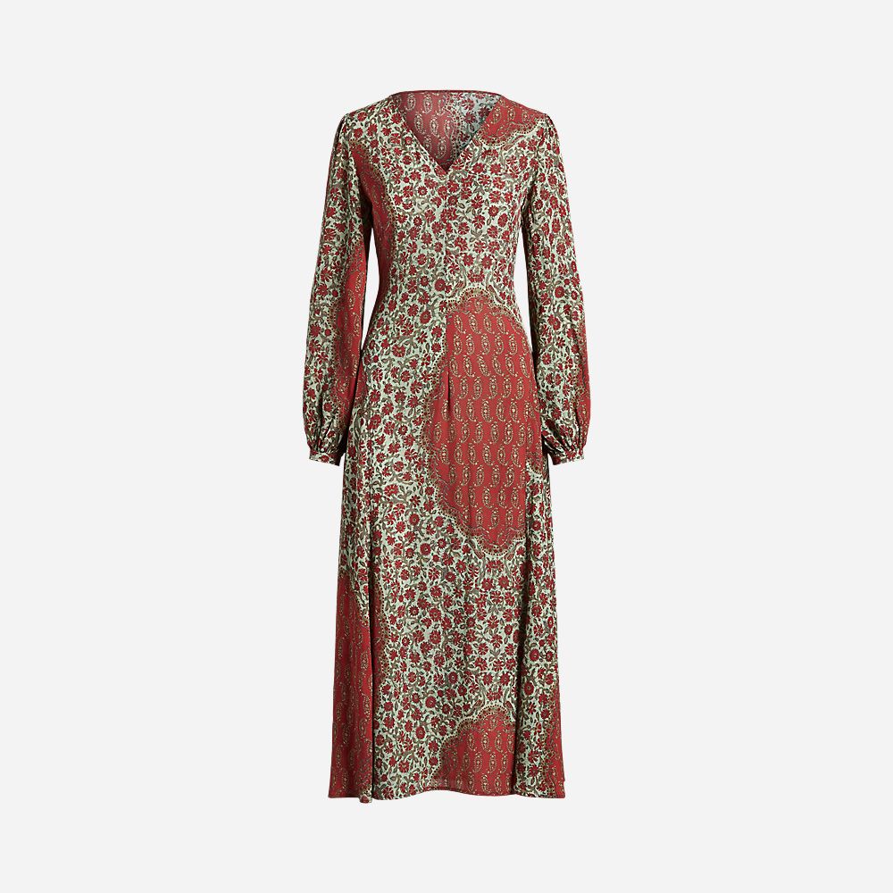 Ls Hriet Dr-Long Sleeve-Cocktail Dress 1173 Flflr