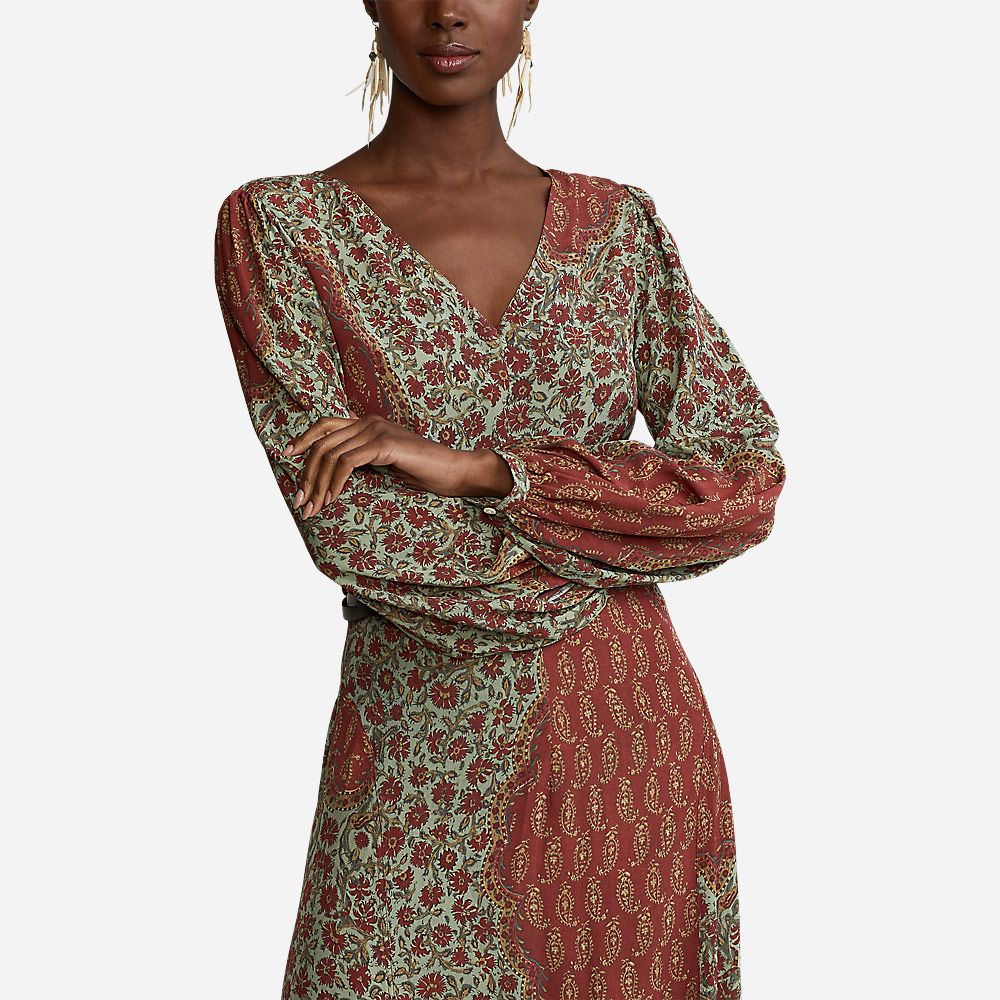 Ls Hriet Dr-Long Sleeve-Cocktail Dress 1173 Flflr