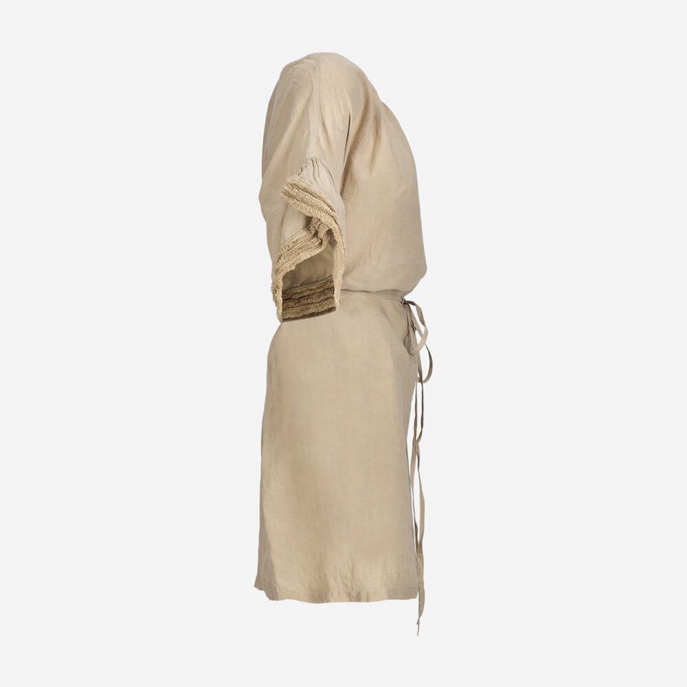 Dress With Belt Vo90 Nut