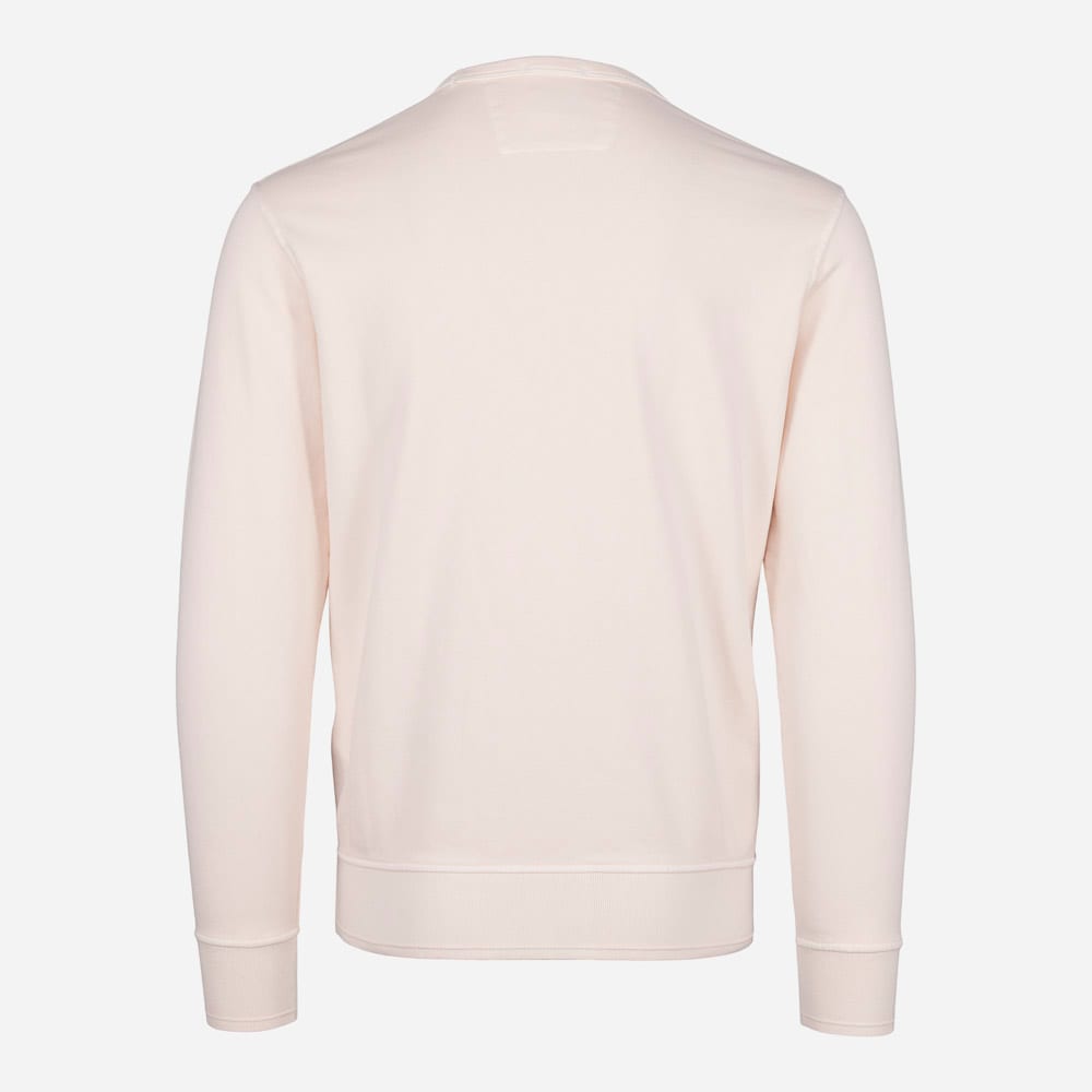 Sweatshirt Crew Neck Bleached Apricot