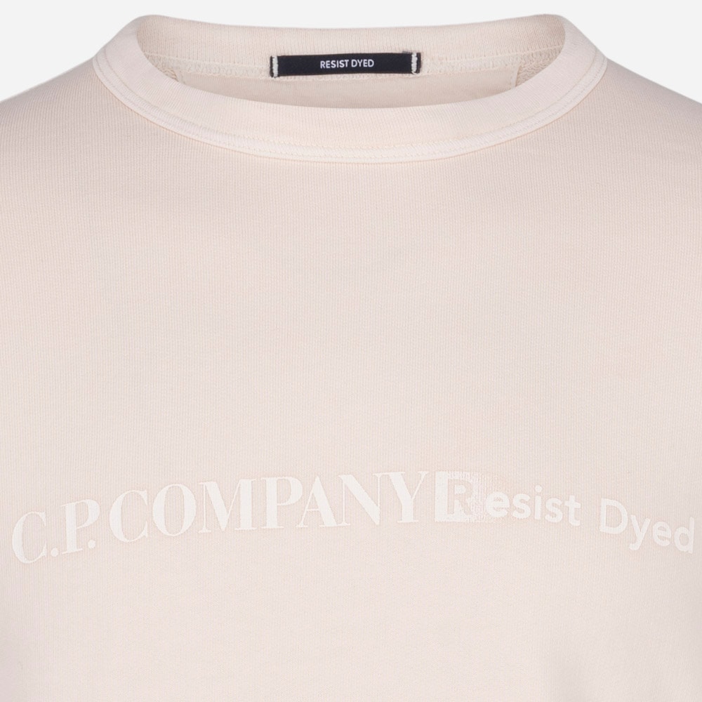 Sweatshirt Crew Neck Bleached Apricot