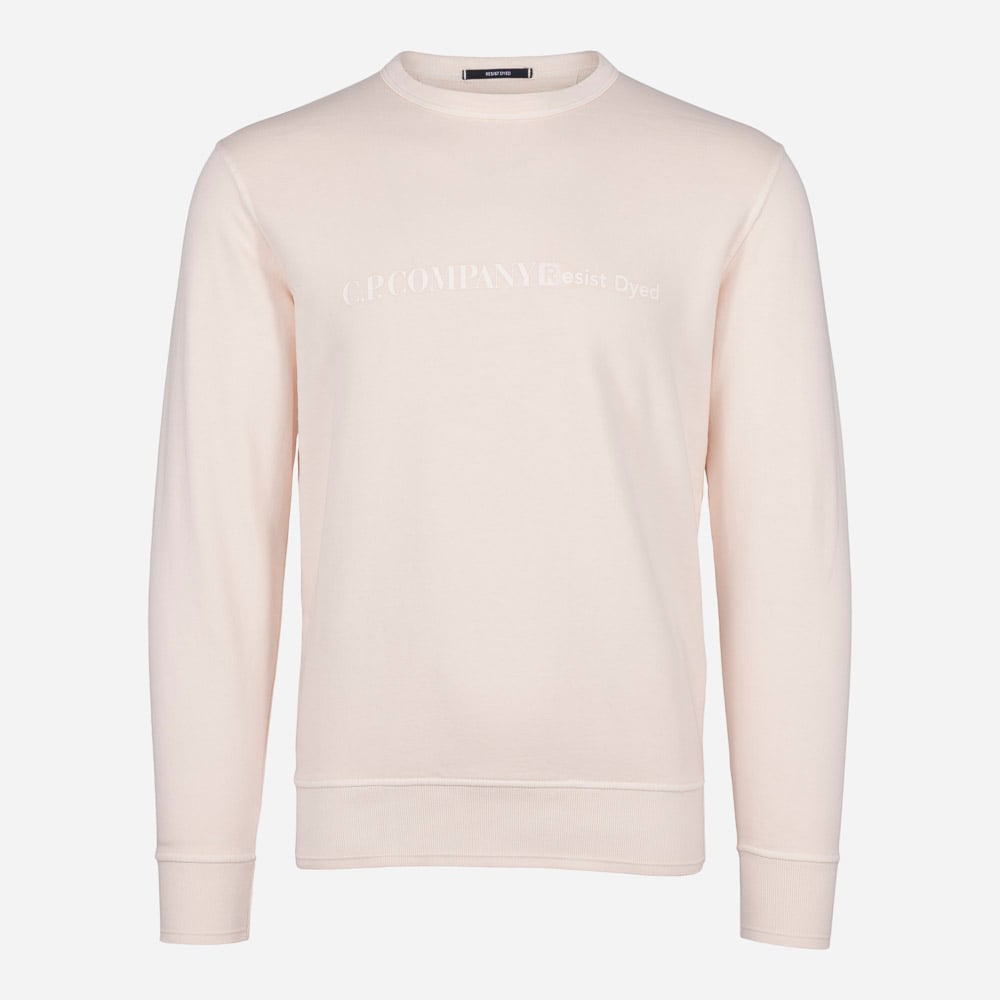 Sweatshirt Crew Neck Bleached Apricot