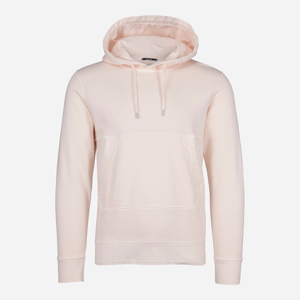 Sweatshirt Sweat Hooded Bleached Apricot