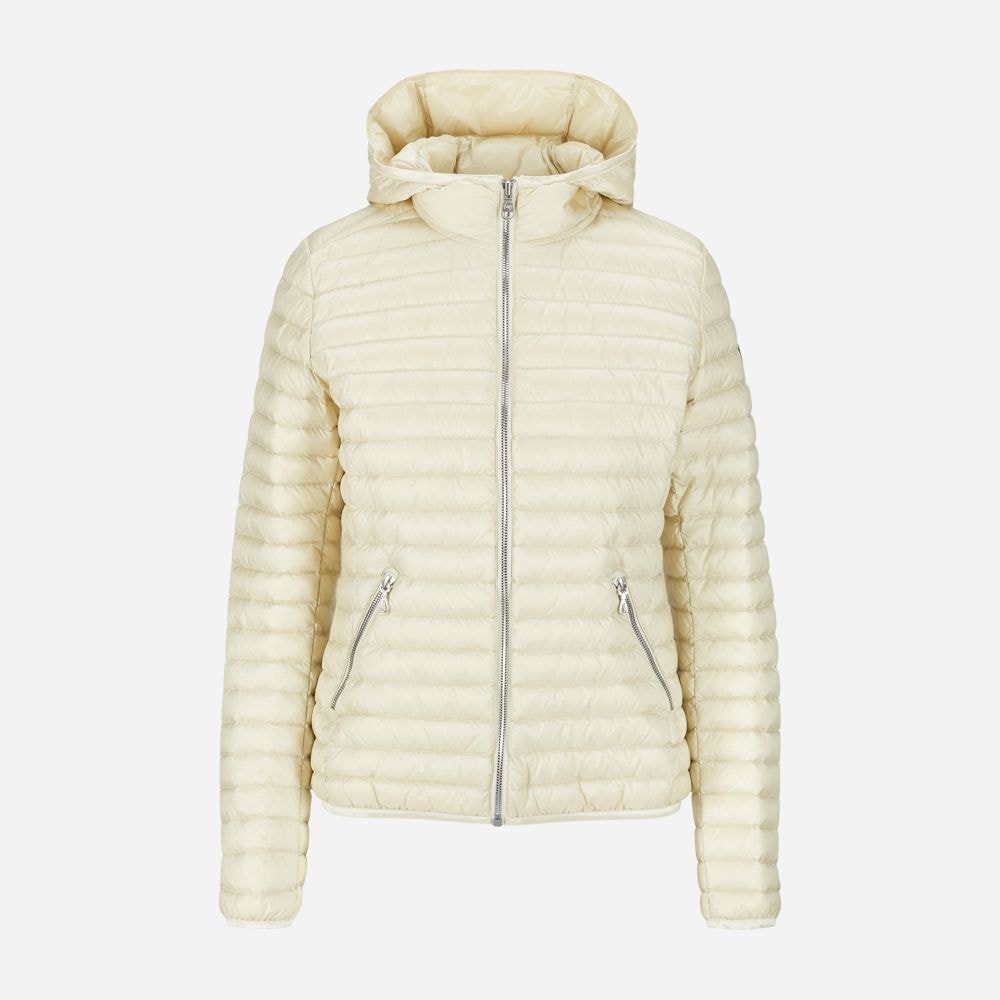 Giacche Piuma Hood Beige