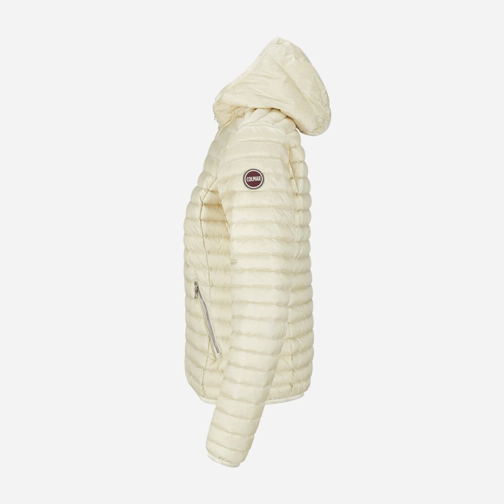 Giacche Piuma Hood Beige