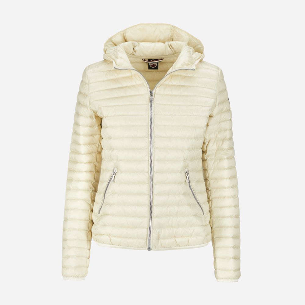 Giacche Piuma Hood Beige