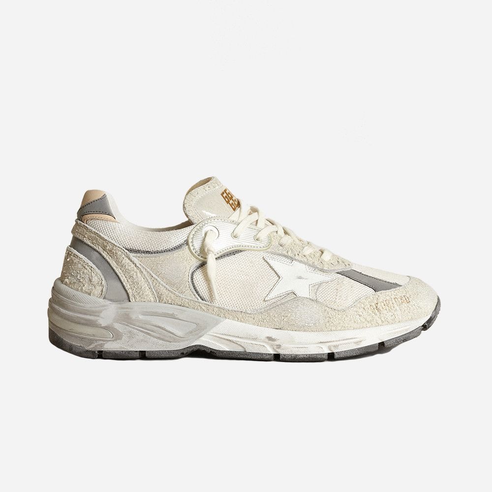 Running Dad Suede White/Silver