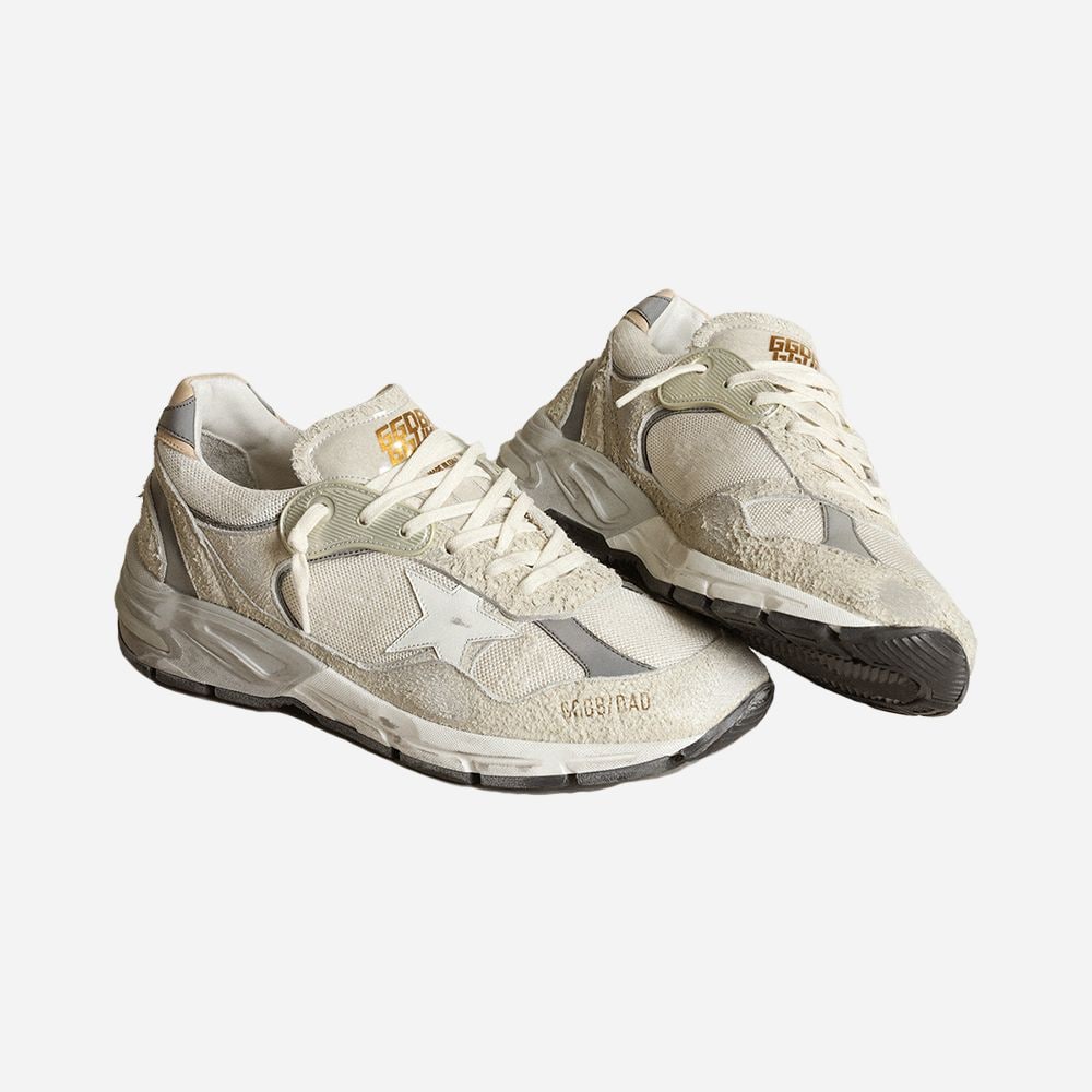 Running Dad Suede White/Silver