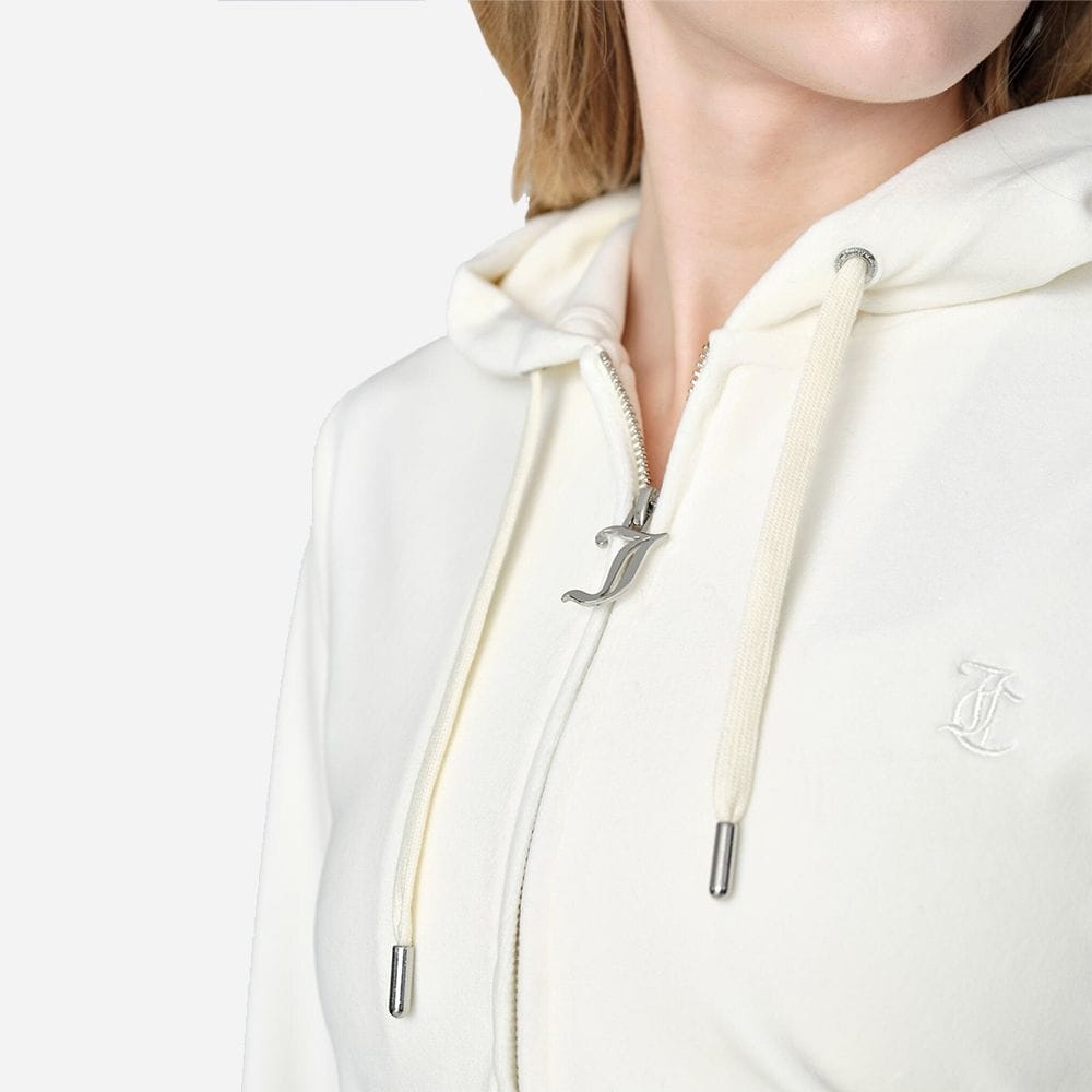 Robertson Velour Zip - Sugar Swizzle