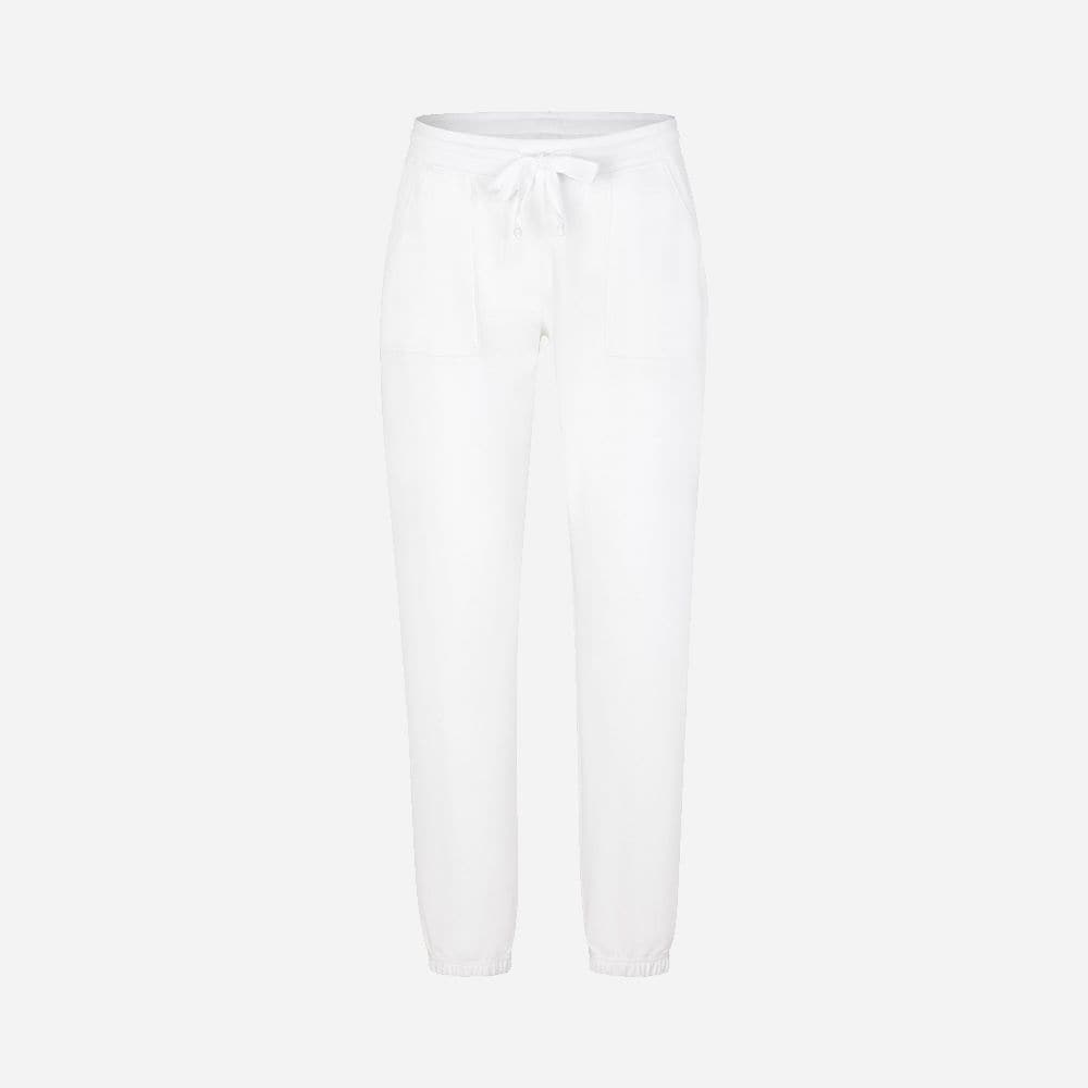 Fleece Trousers Regular Fit White
