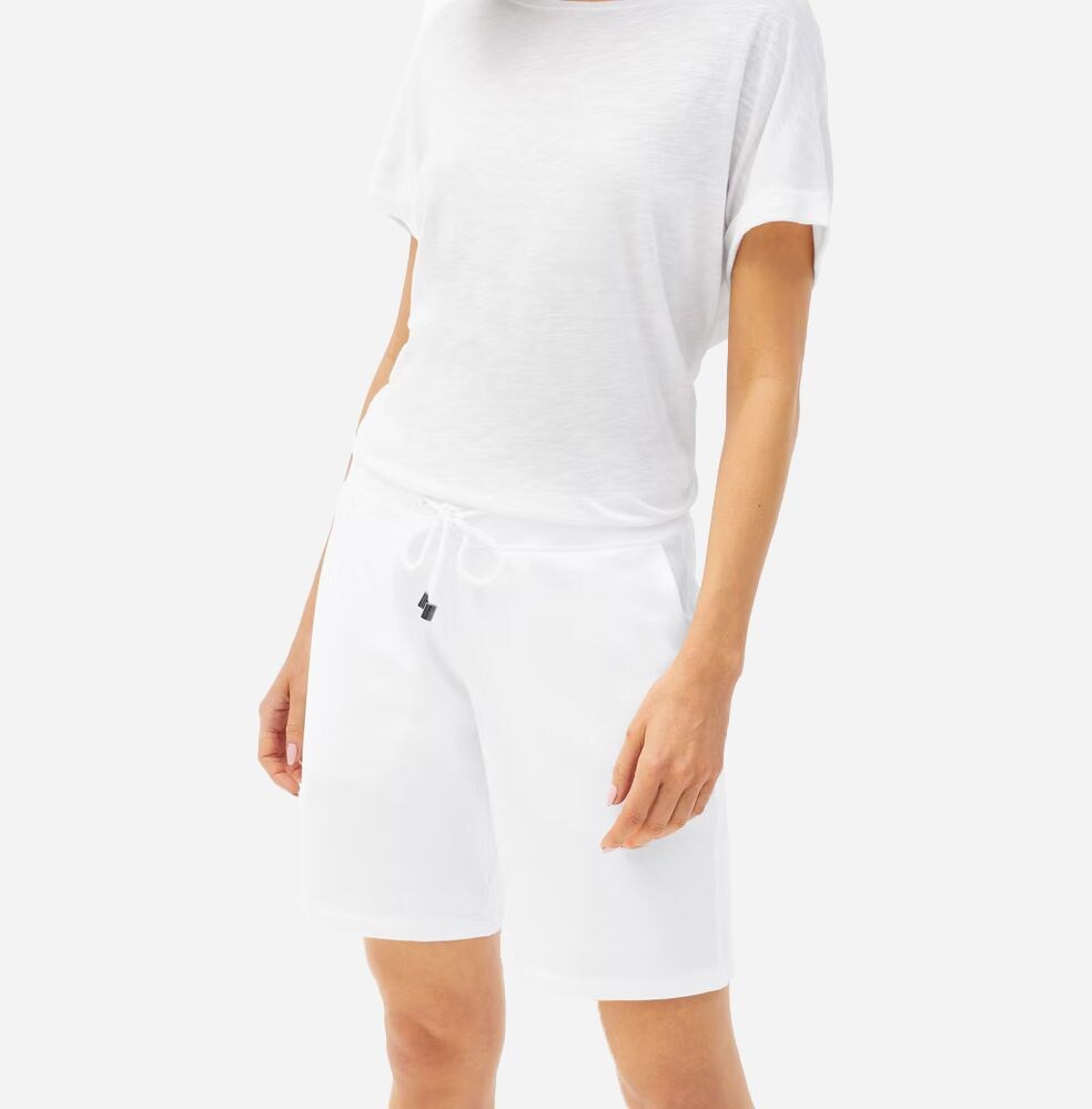 Fleece Bermuda White