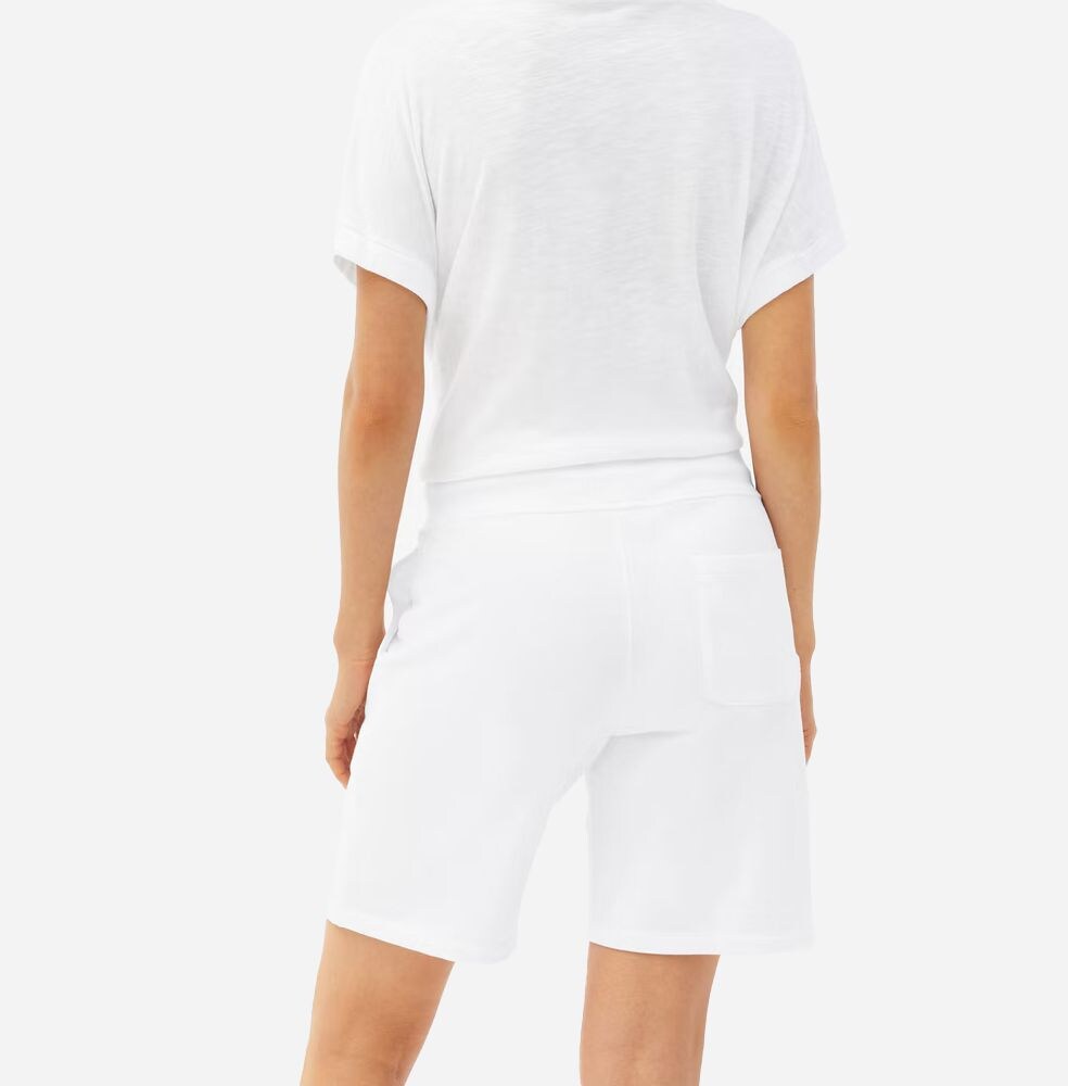 Fleece Bermuda White