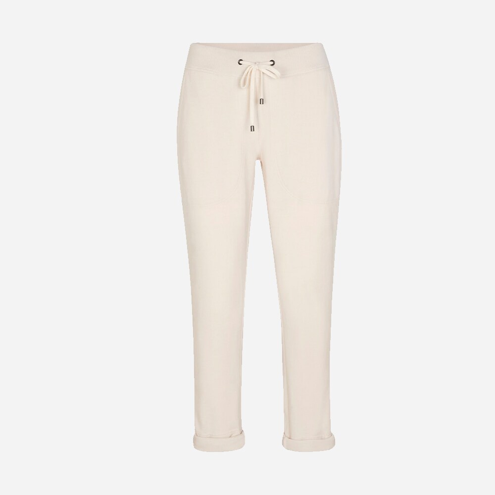 Fleece Trousers Turn-Up Ecru