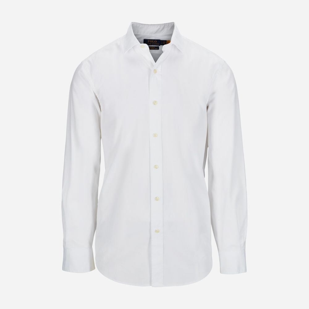 Cuestppcs-Long Sleeve-Sport Shirt White