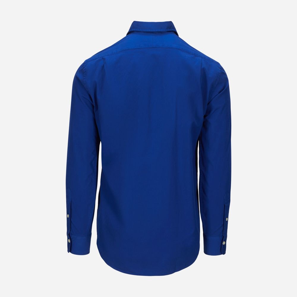 Cuestppcs-Long Sleeve-Sport Shirt Heritage Royal